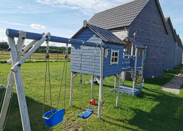 Przystan Jastrzebia Domki Z Alpakami